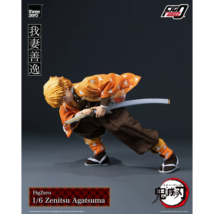 (Pre-Venta) Zenitsu Agatsuma Threezero - Kimetsu no Yaiba 6