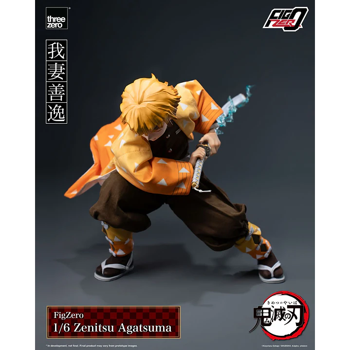 (Pre-Venta) Zenitsu Agatsuma Threezero - Kimetsu no Yaiba 8