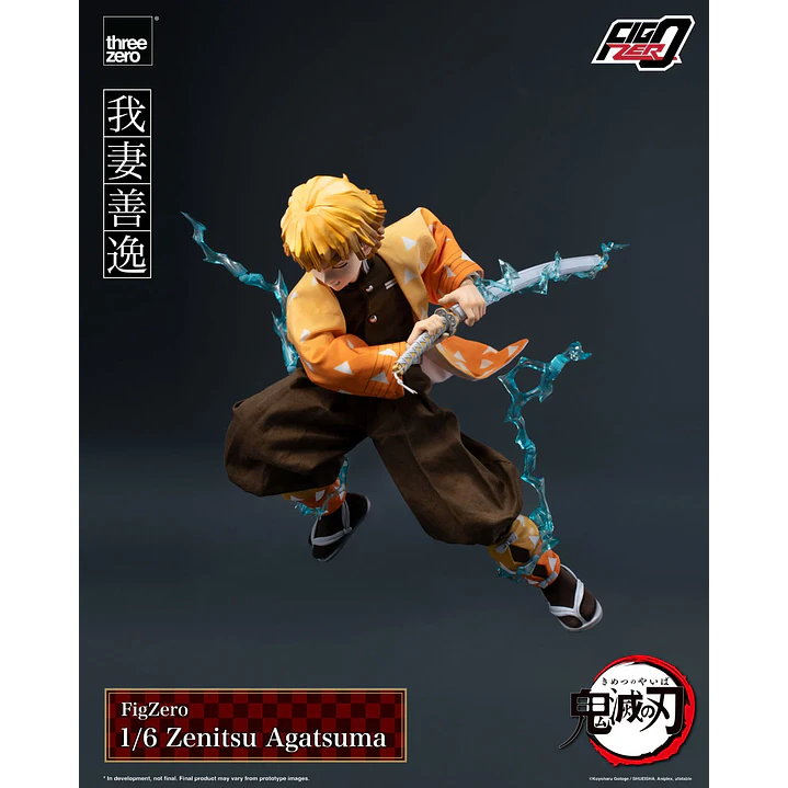 (Pre-Venta) Zenitsu Agatsuma Threezero - Kimetsu no Yaiba 9