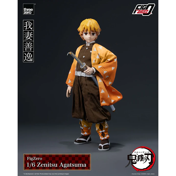 (Pre-Venta) Zenitsu Agatsuma Threezero - Kimetsu no Yaiba 13