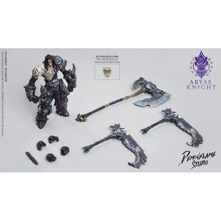 (Pre-Venta) Abyss Knight Deluxe Ver. Demon Flame Studios x Coser Toys - Darksiders 17