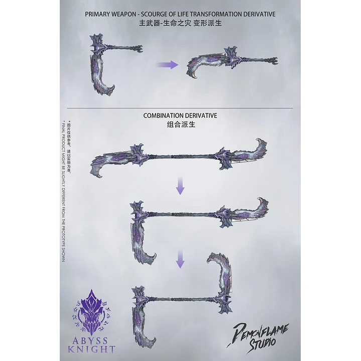 (Pre-Venta) Abyss Knight Deluxe Ver. Demon Flame Studios x Coser Toys - Darksiders 18