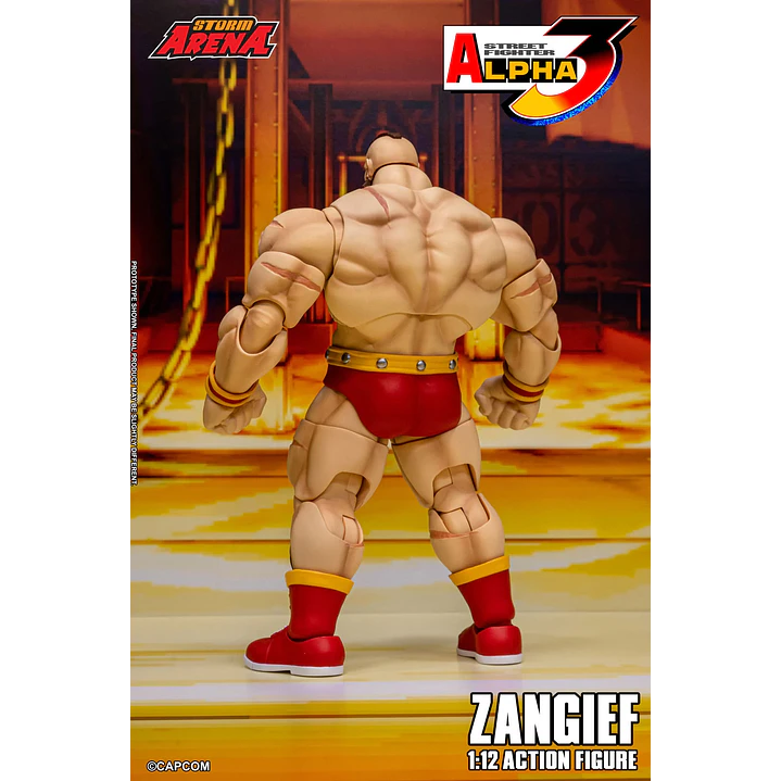 (Pre-Venta) Zangief Storm Arena - Street Fighter Alpha 3 2