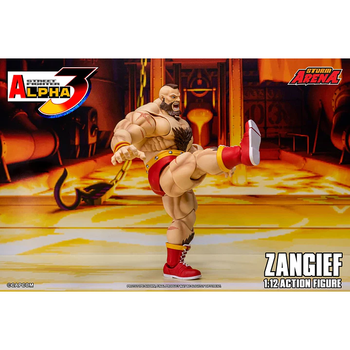 (Pre-Venta) Zangief Storm Arena - Street Fighter Alpha 3 7