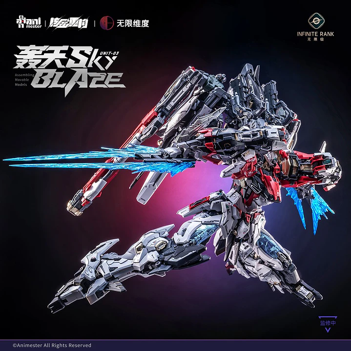 (Pre-Venta) Sky Blaze Core Crystal Unit-03 Animester - Infinite Rank 5