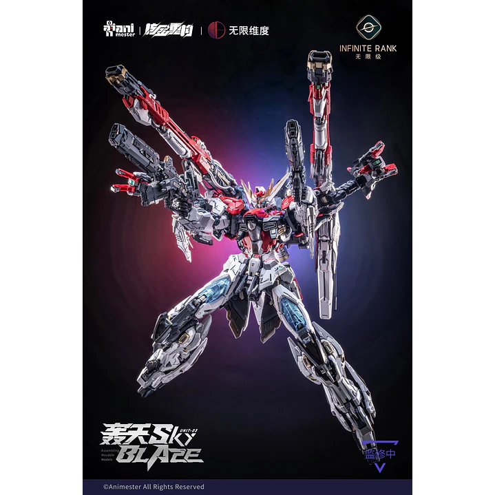 (Pre-Venta) Sky Blaze Core Crystal Unit-03 Animester - Infinite Rank 7