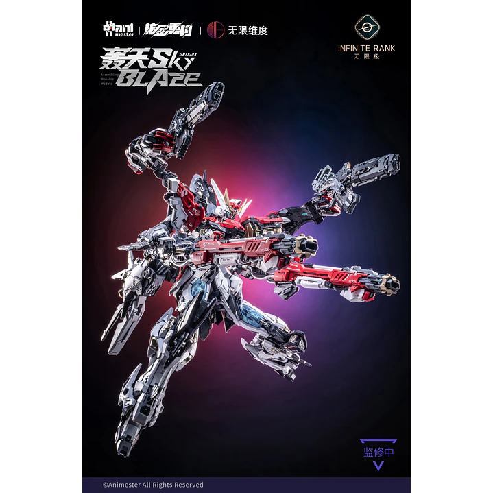 (Pre-Venta) Sky Blaze Core Crystal Unit-03 Animester - Infinite Rank 9