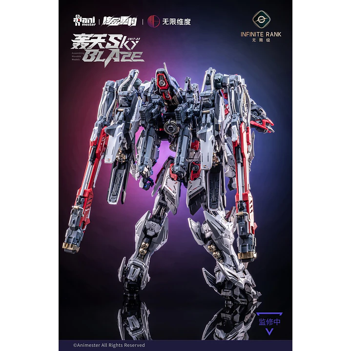 (Pre-Venta) Sky Blaze Core Crystal Unit-03 Animester - Infinite Rank 14