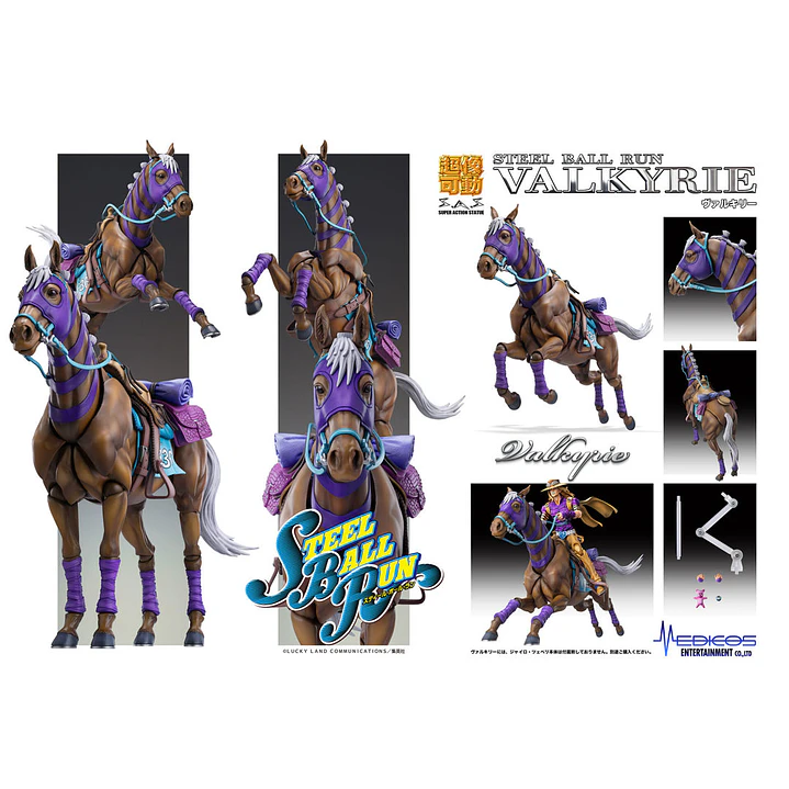 (Pre-Venta) Valkyrie Super Action Statue - JoJo's Bizarre Adventure Steel Ball Run 11
