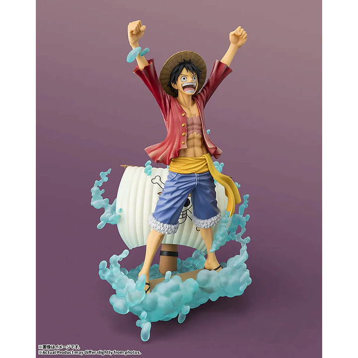 (Pre-Venta) Monkey D. Luffy (Setting Sail to the New World Ver.) Figuarts ZERO STARTune - One Piece 7