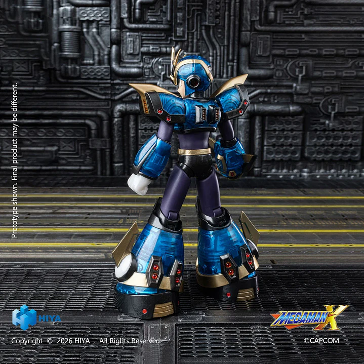 (Pre-Venta) X Ultimate Armor Hiya Toys Exquisite Basic Series - Mega Man X 3