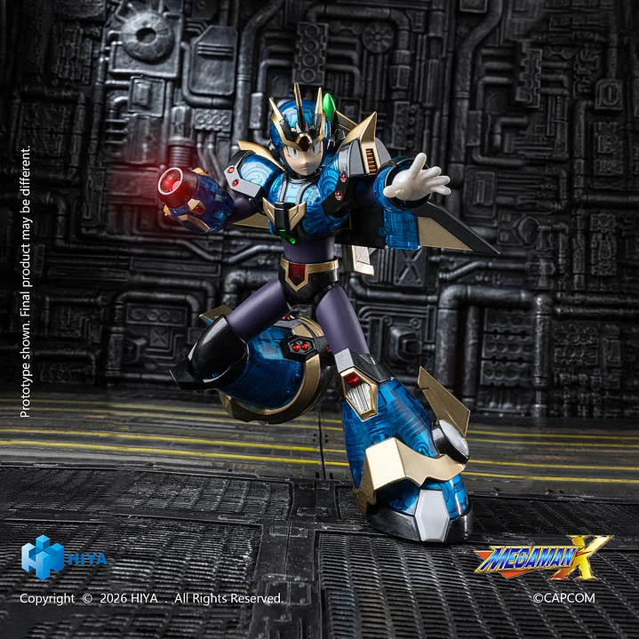 (Pre-Venta) X Ultimate Armor Hiya Toys Exquisite Basic Series - Mega Man X 7