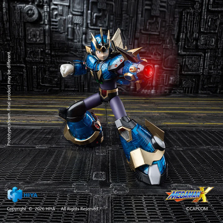 (Pre-Venta) X Ultimate Armor Hiya Toys Exquisite Basic Series - Mega Man X 8