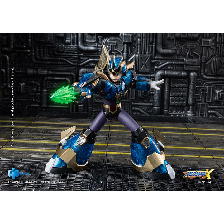 (Pre-Venta) X Ultimate Armor Hiya Toys Exquisite Basic Series - Mega Man X 11