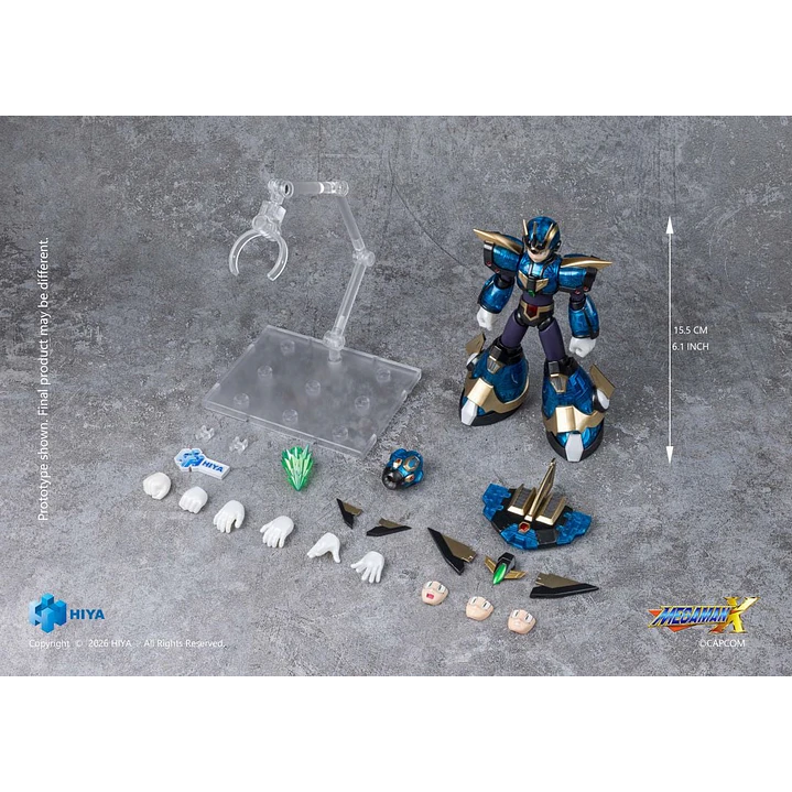 (Pre-Venta) X Ultimate Armor Hiya Toys Exquisite Basic Series - Mega Man X 18