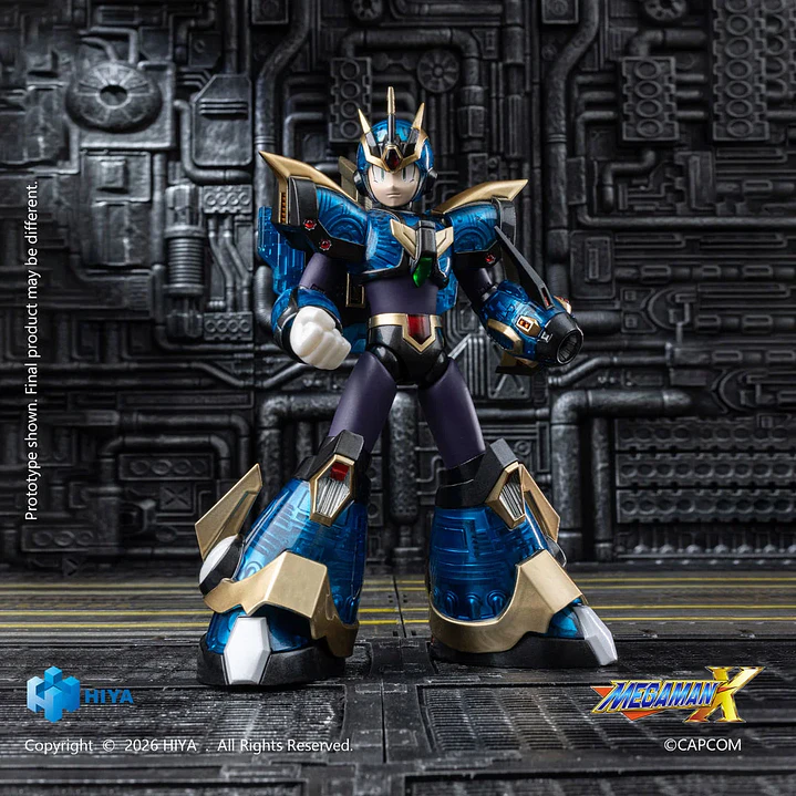(Pre-Venta) X Ultimate Armor Hiya Toys Exquisite Basic Series - Mega Man X 20