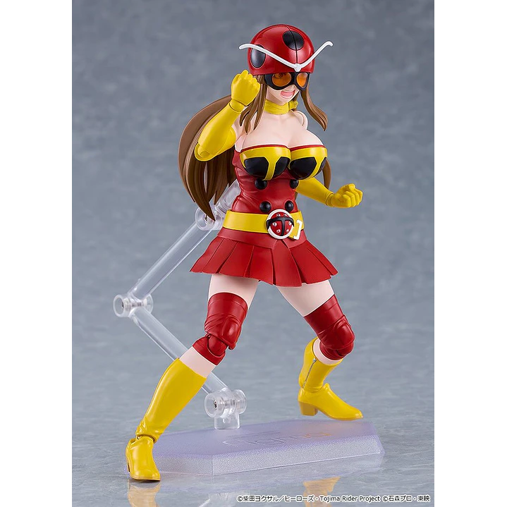 (Pre-Venta) Yuriko Okada (Electro-Wave Human Tackle Ver.) Figma - Tojima Wants to Be a Kamen Rider 3