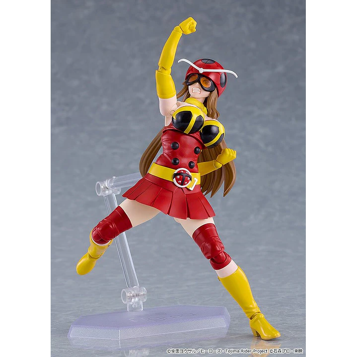 (Pre-Venta) Yuriko Okada (Electro-Wave Human Tackle Ver.) Figma - Tojima Wants to Be a Kamen Rider 4
