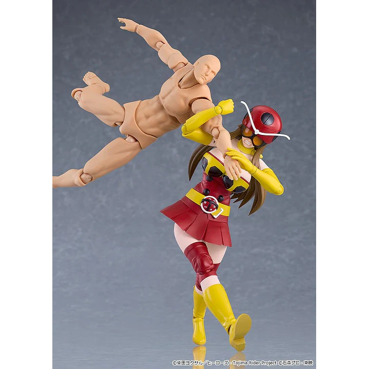 (Pre-Venta) Yuriko Okada (Electro-Wave Human Tackle Ver.) Figma - Tojima Wants to Be a Kamen Rider 5