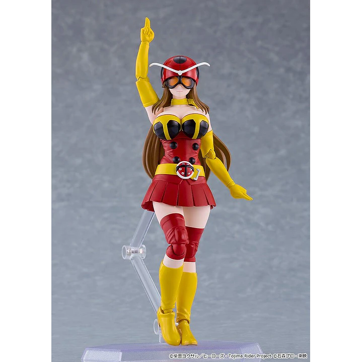(Pre-Venta) Yuriko Okada (Electro-Wave Human Tackle Ver.) Figma - Tojima Wants to Be a Kamen Rider 7
