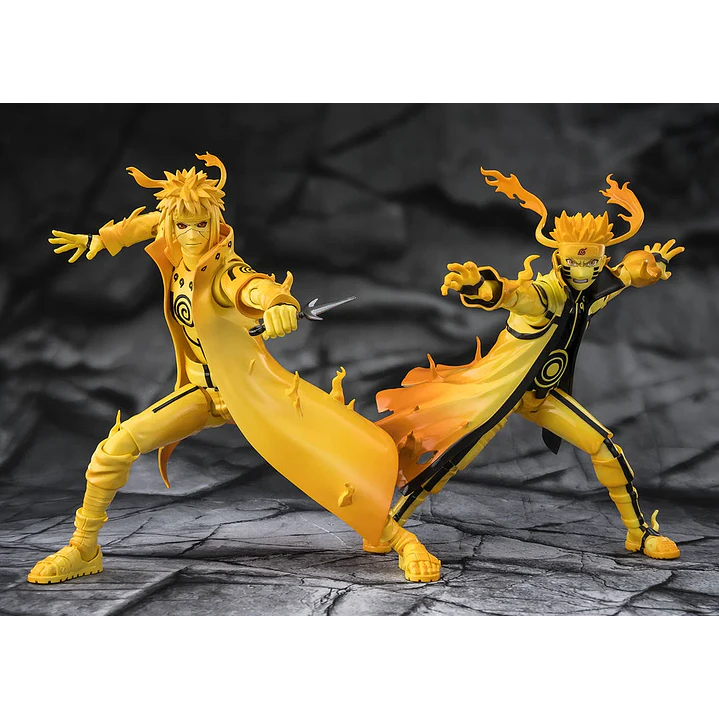 (Pre-Venta)  Minato Namikaze (Kurama Link Mode) (Bond of Light That Shatters Darkness) S.H. Figuarts - Naruto 3