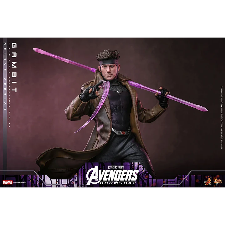 (Pre-Venta) Gambit Hot Toys Deluxe - Avengers Doomsday 4