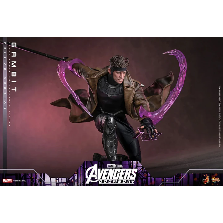 (Pre-Venta) Gambit Hot Toys Deluxe - Avengers Doomsday 6