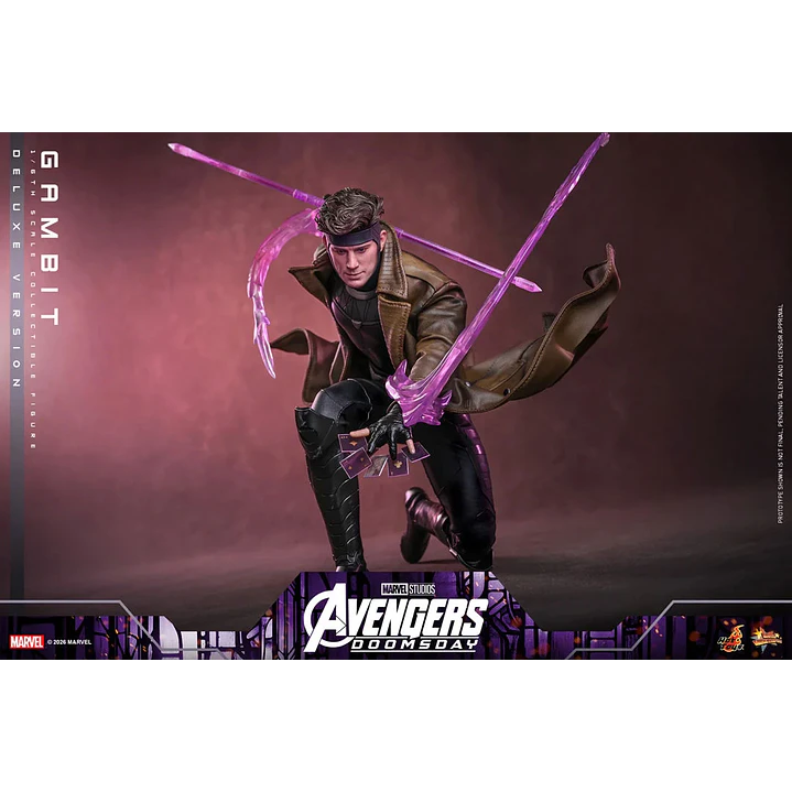 (Pre-Venta) Gambit Hot Toys Deluxe - Avengers Doomsday 7