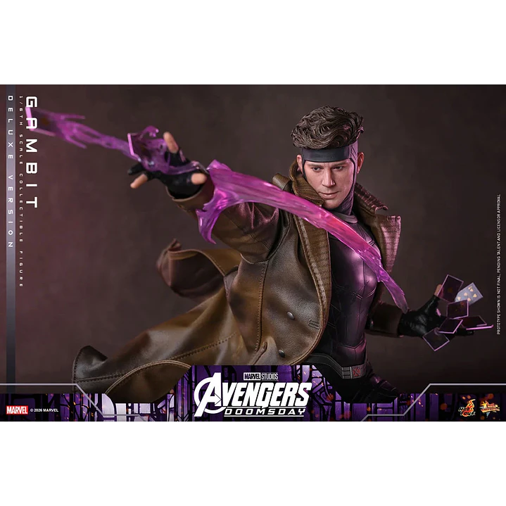 (Pre-Venta) Gambit Hot Toys Deluxe - Avengers Doomsday 8