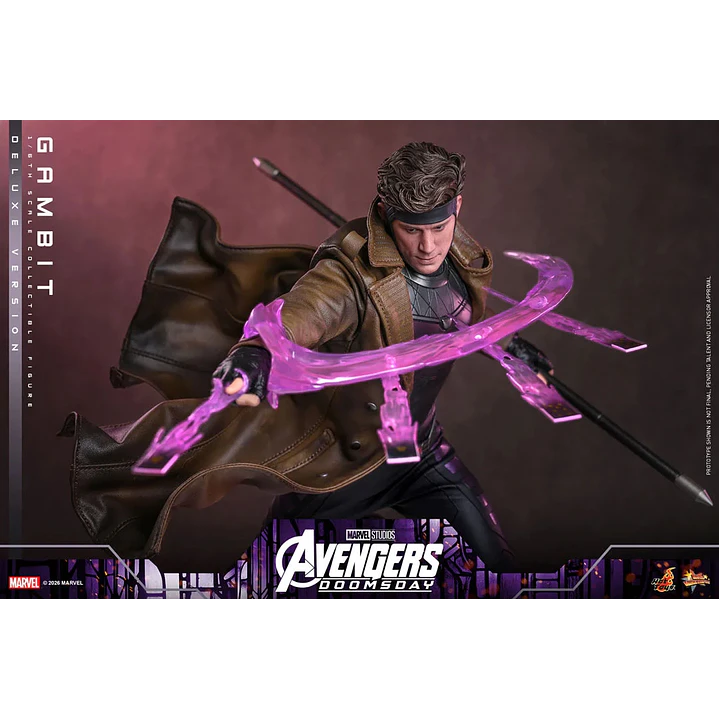 (Pre-Venta) Gambit Hot Toys Deluxe - Avengers Doomsday 9