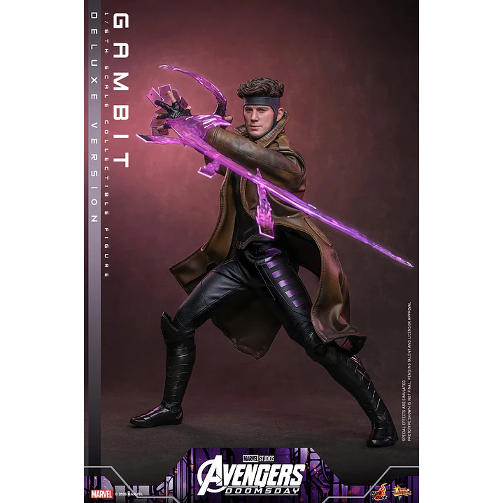 (Pre-Venta) Gambit Hot Toys Deluxe - Avengers Doomsday 13