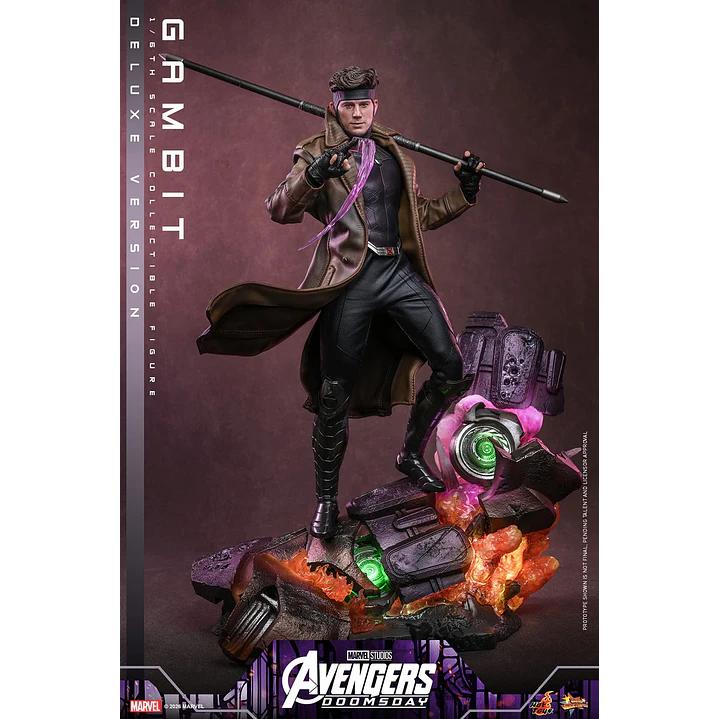(Pre-Venta) Gambit Hot Toys Deluxe - Avengers Doomsday 14