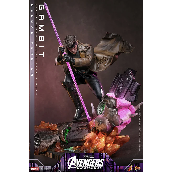 (Pre-Venta) Gambit Hot Toys Deluxe - Avengers Doomsday 15
