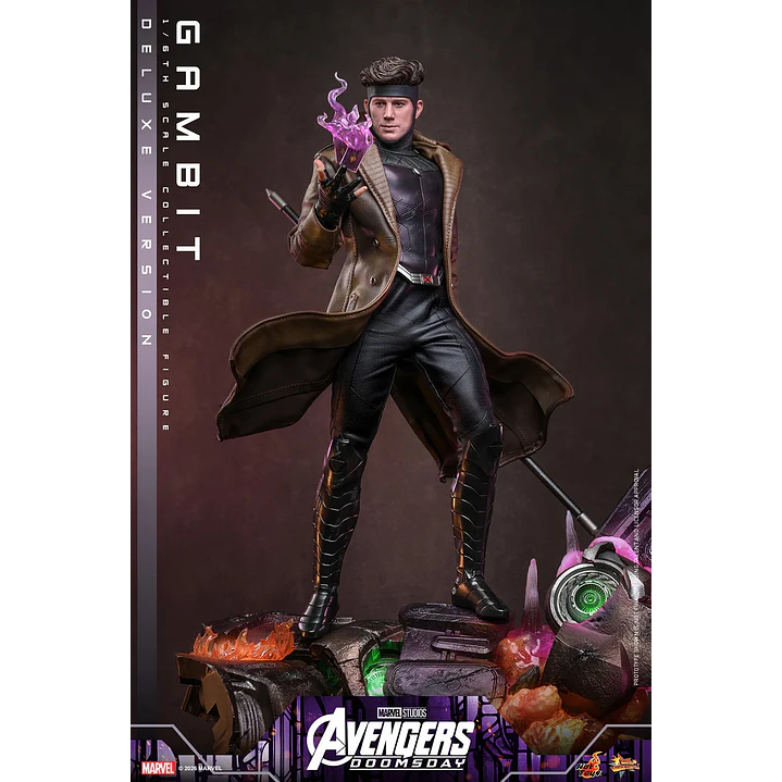(Pre-Venta) Gambit Hot Toys Deluxe - Avengers Doomsday 16
