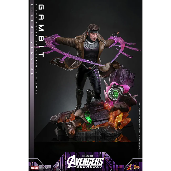 (Pre-Venta) Gambit Hot Toys Deluxe - Avengers Doomsday 18