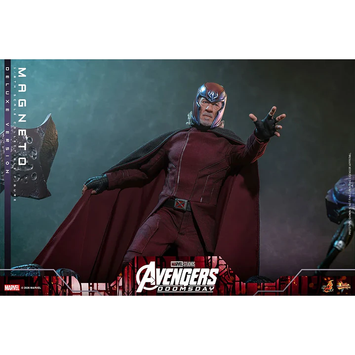 (Pre-Venta) Magneto Hot Toys Deluxe - Avengers Doomsday 3