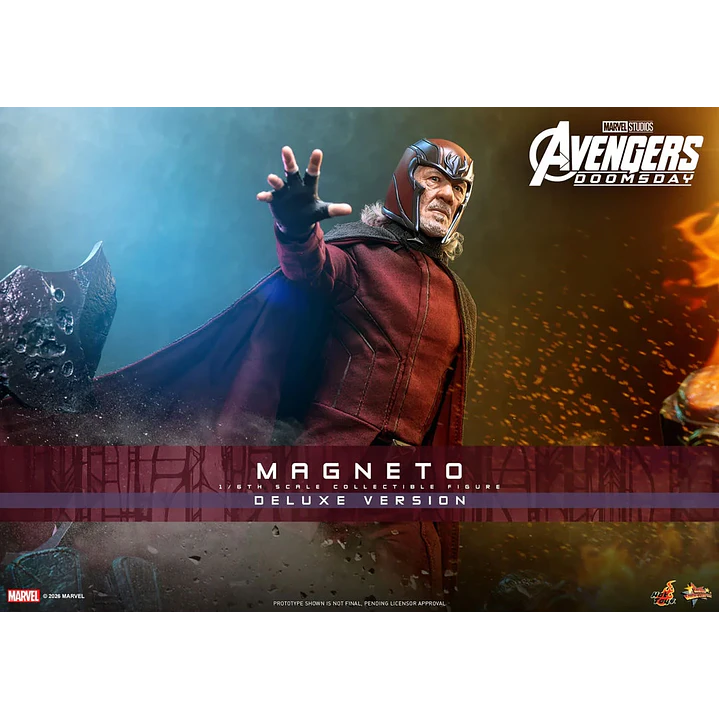 (Pre-Venta) Magneto Hot Toys Deluxe - Avengers Doomsday 6