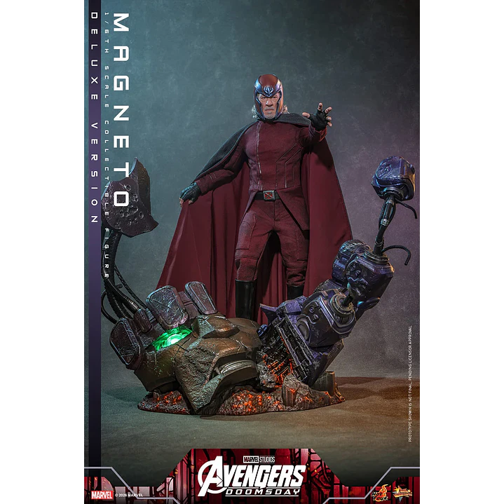 (Pre-Venta) Magneto Hot Toys Deluxe - Avengers Doomsday 15