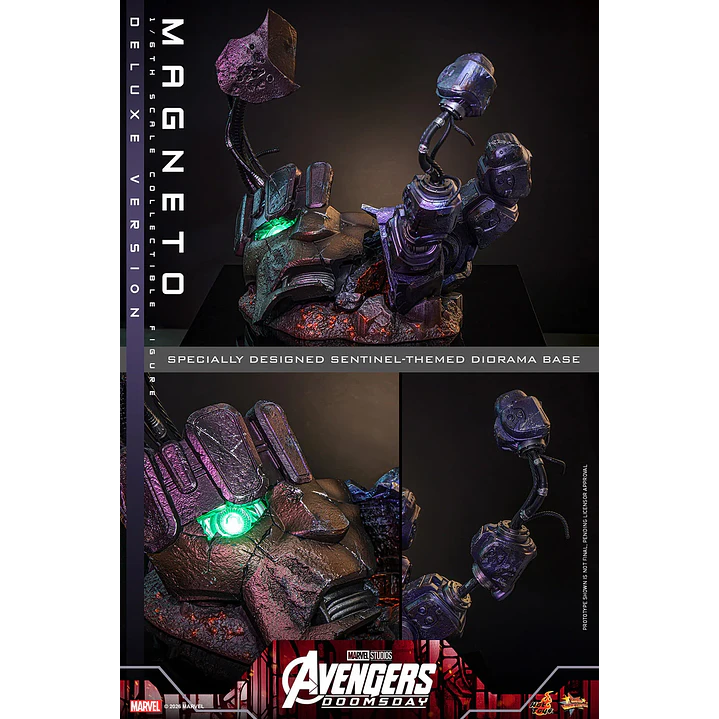 (Pre-Venta) Magneto Hot Toys Deluxe - Avengers Doomsday 17