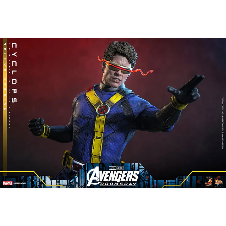 (Pre-Venta) Cyclops Hot Toys Deluxe - Avengers Doomsday 2