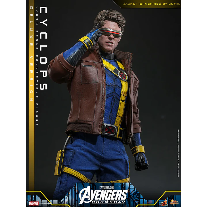 (Pre-Venta) Cyclops Hot Toys Deluxe - Avengers Doomsday 4