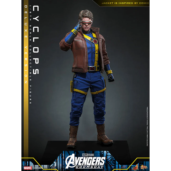 (Pre-Venta) Cyclops Hot Toys Deluxe - Avengers Doomsday 5