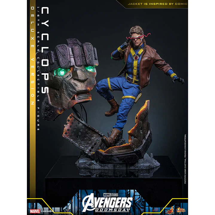 (Pre-Venta) Cyclops Hot Toys Deluxe - Avengers Doomsday 6