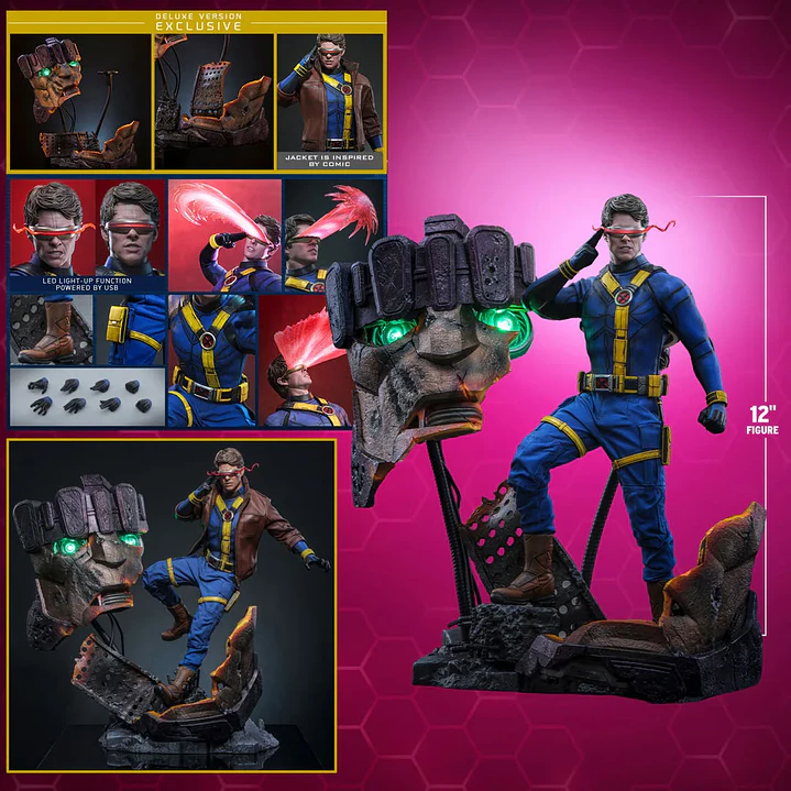 (Pre-Venta) Cyclops Hot Toys Deluxe - Avengers Doomsday 7