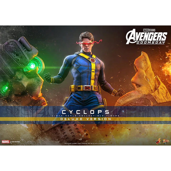 (Pre-Venta) Cyclops Hot Toys Deluxe - Avengers Doomsday 8
