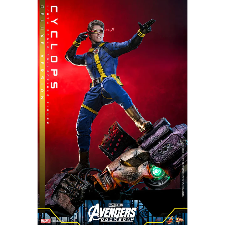 (Pre-Venta) Cyclops Hot Toys Deluxe - Avengers Doomsday 11