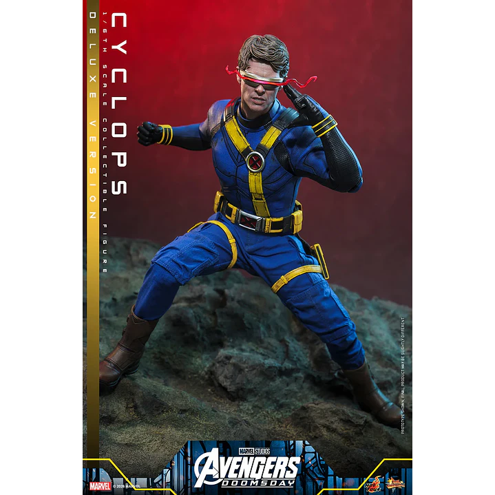 (Pre-Venta) Cyclops Hot Toys Deluxe - Avengers Doomsday 12