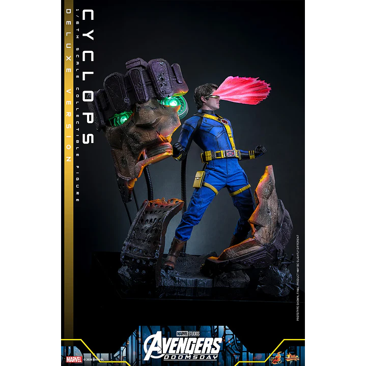 (Pre-Venta) Cyclops Hot Toys Deluxe - Avengers Doomsday 15