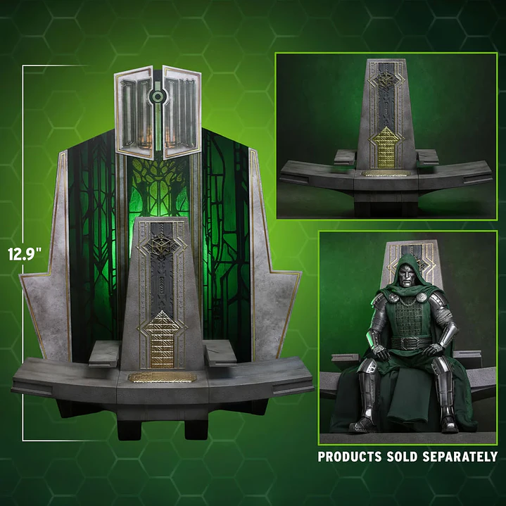 (Pre-Venta) Doom's Throne Accessory Collection Hot Toys - Avengers Doomsday 7