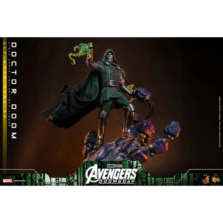 (Pre-Venta) Doctor Doom Hot Toys Deluxe - Avengers Doomsday 3